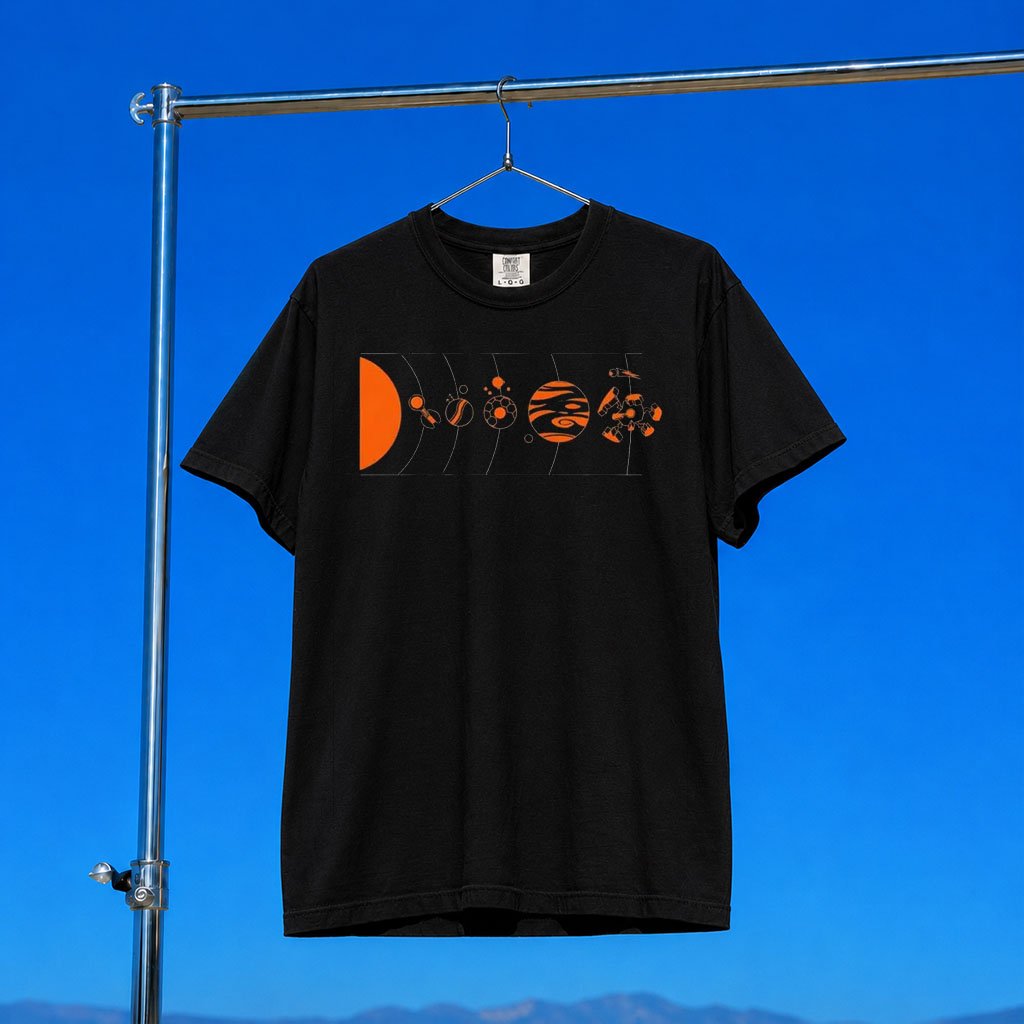 Outer Wilds Merch 2026 Vintage Solar System T-Shirt Gift Idea For Video Game Lover