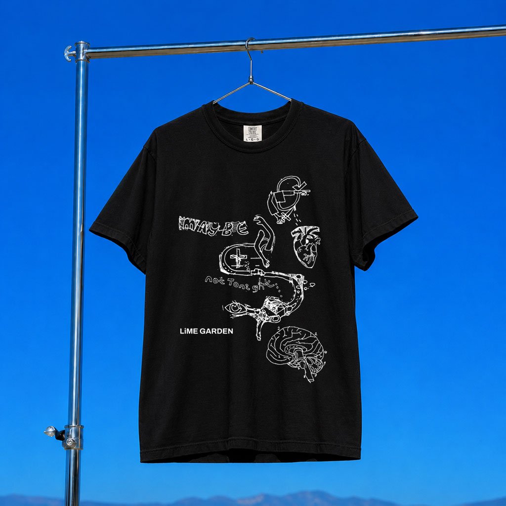 Lime Garden Merch 2026 Maybe Not Tonight T-Shirt Gifts For Rock Music Lovers
