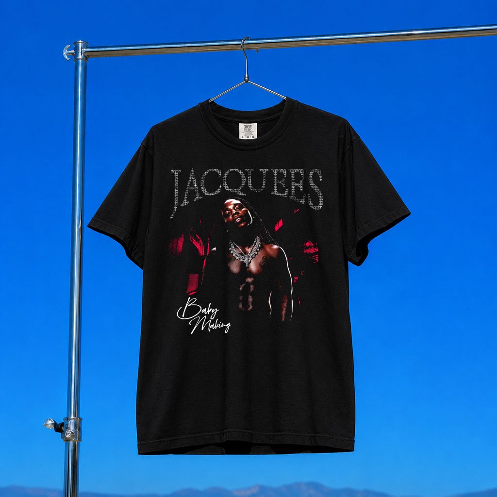 Jacquees Merch 2026 Baby Making Album T-Shirt Que Merch Best Gifts For Music Lovers