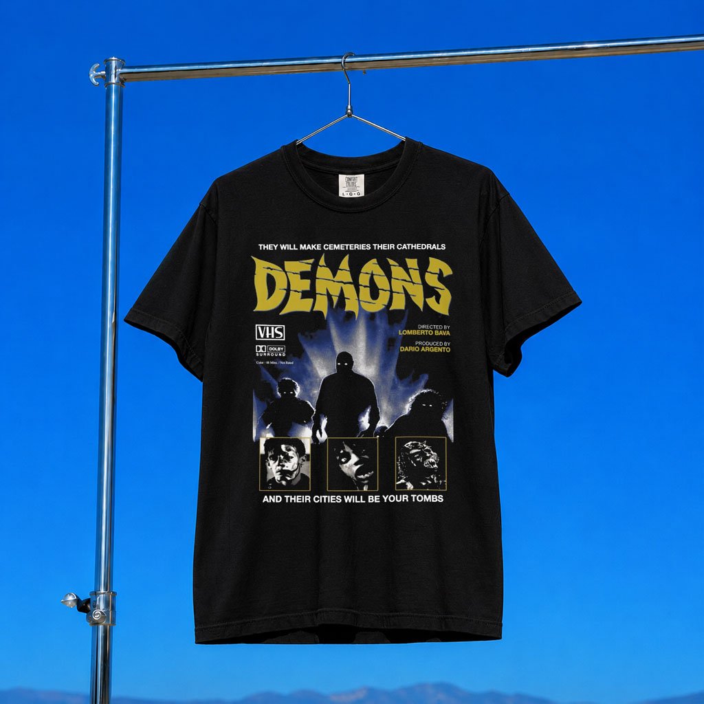 Iron Fortress Records Merch 2026 Demons Horror Movie T-Shirt Present For Halloween