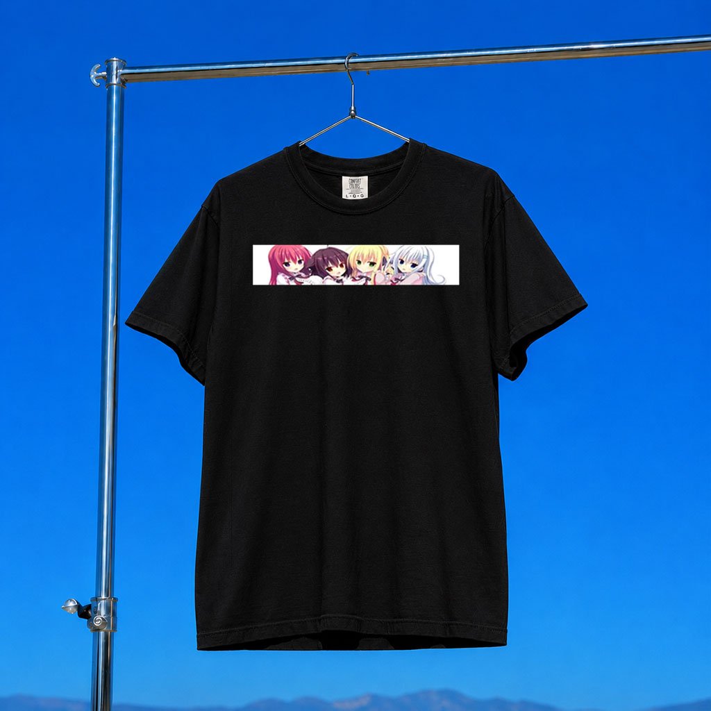 Paradise Society Merch 2026 Nyacrew Box Logo T-Shirt Gift Ideas For Anime Fans