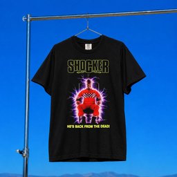 Iron Fortress Records Merch 2026 Shocker T-Shirt He_s Back From The Dead Horror Movie Fan Gifts