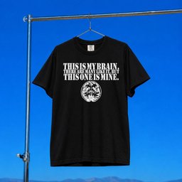 Lagoon Room Merch 2026 This Is My Brain T-Shirt Birthday Gift For Him