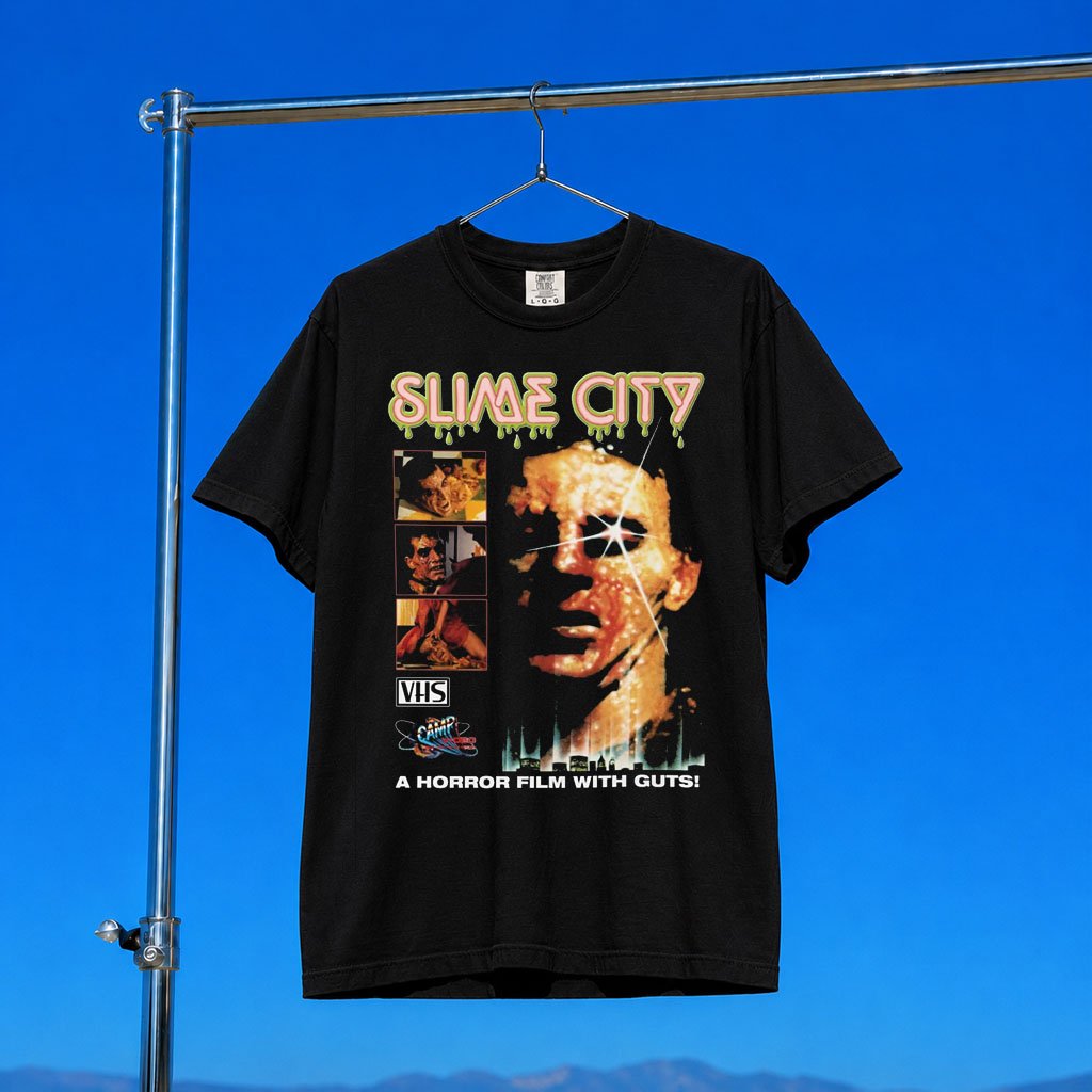 Iron Fortress Records Merch 2026 Slime City T-Shirt A Horror Film With Guts Tee Fan Gifts