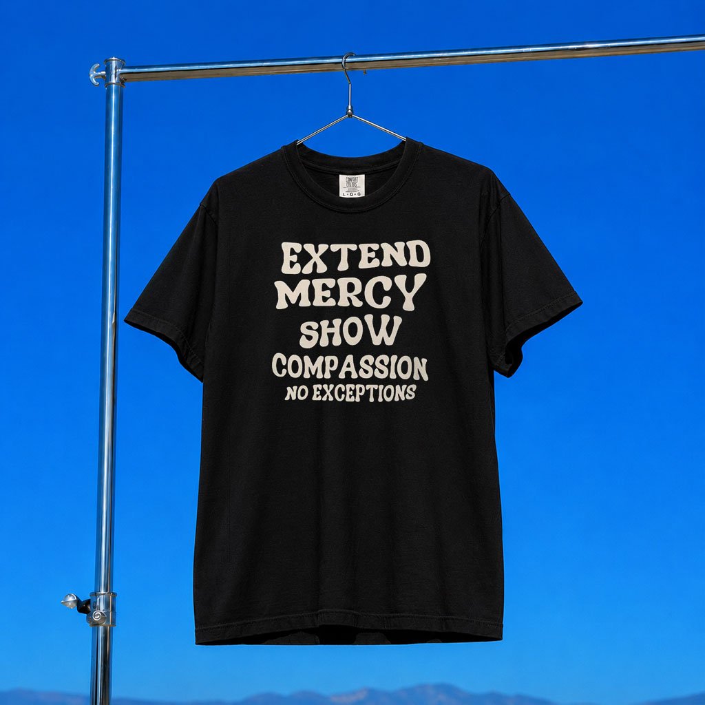 Jen Hamilton Merch 2026 Extend Mercy Show T-Shirt Compassion No Exceptions Shirt Fan Gifts