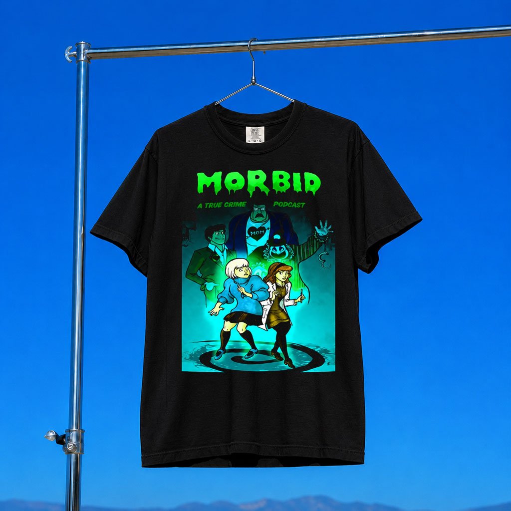 Morbid Podcast Merch 2026 Morbid Podcast Blue Archive Cute T-Shirt Spooky Gift Ideas