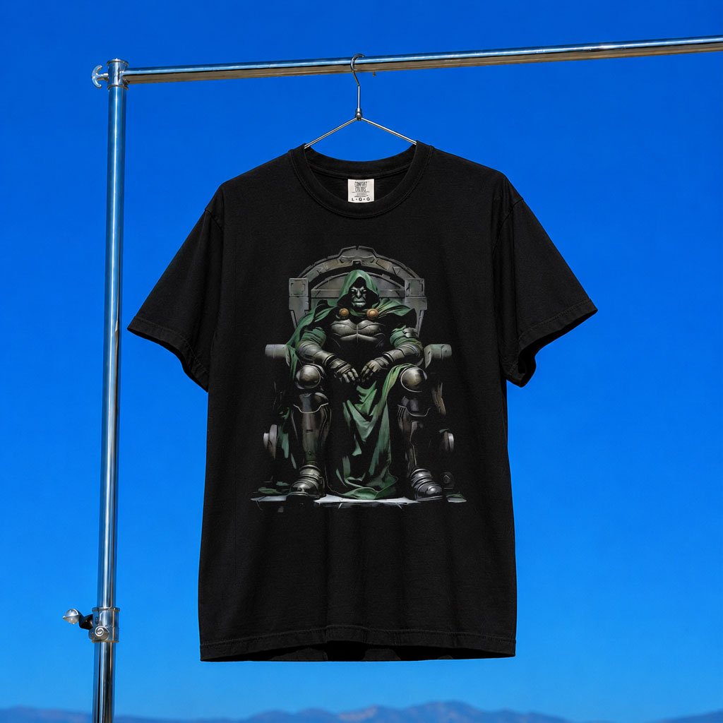 New Rockstars Merch 2026 Doom Throne T-Shirt Avengers Doomsday Merch Marvel Fan Gifts