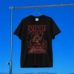 Iron Fortress Records Merch 2026 Infinite Misery Altar of Extracted Teeth T-Shirt Band Fan Gift