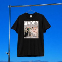 Grupo Frontera Merch 2026 The FADER Cover T-Shirt Black Cool Gifts For Music Lovers