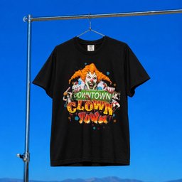 Halloween Horror Nights Merch Halloween Horror Nights 2026 Downtown Clown Town T-Shirt Black