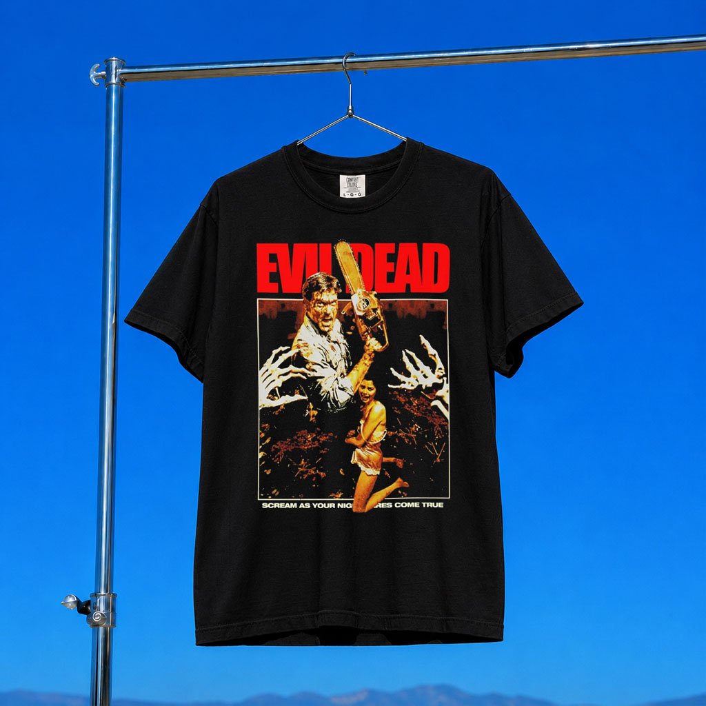 Iron Fortress Records Merch 2026 Evil Dead T-Shirt Gift Ideas For Horror Movie Lover