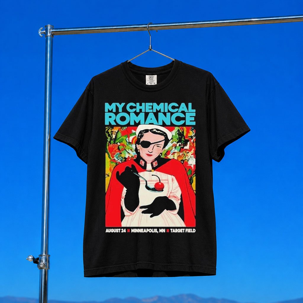 MCR Merch 2026 My Chemical Romance The Black Parade T-Shirt MCR Tour Merch Music Lover Gifts