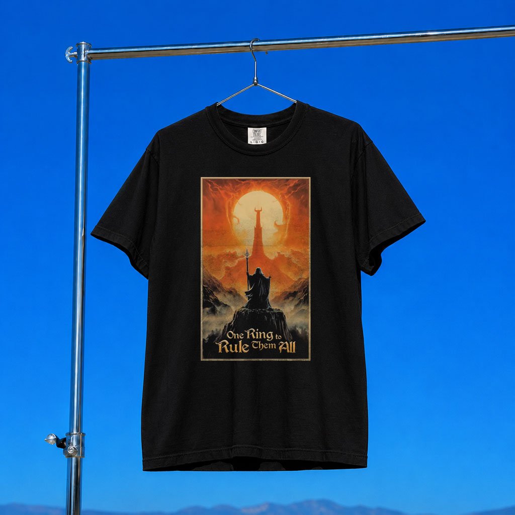 New Rockstars Merch 2026 Binded In Darkness T-Shirt One Ring To Rule Them All Shirt LOTR Merch