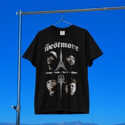 Mount Westmore Merch 2026 Mount Westmore Pinstripes T-Shirt Hip Hop Supergroup Merch Fan Gifts