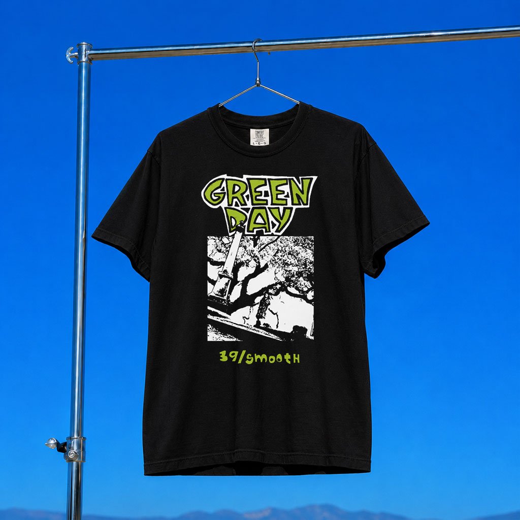 Green Day Merch 39 Smooth T-Shirt 2026 Green Day Rock Band Shirt Gift For Fans