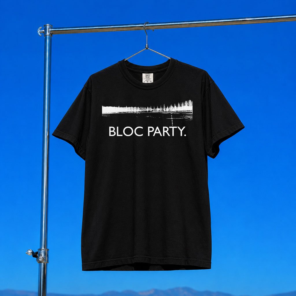 Mainfactor Merch 2026 Bloc Party Silent Alarm T-Shirt Bloc Party Merch Rock Fan Gifts