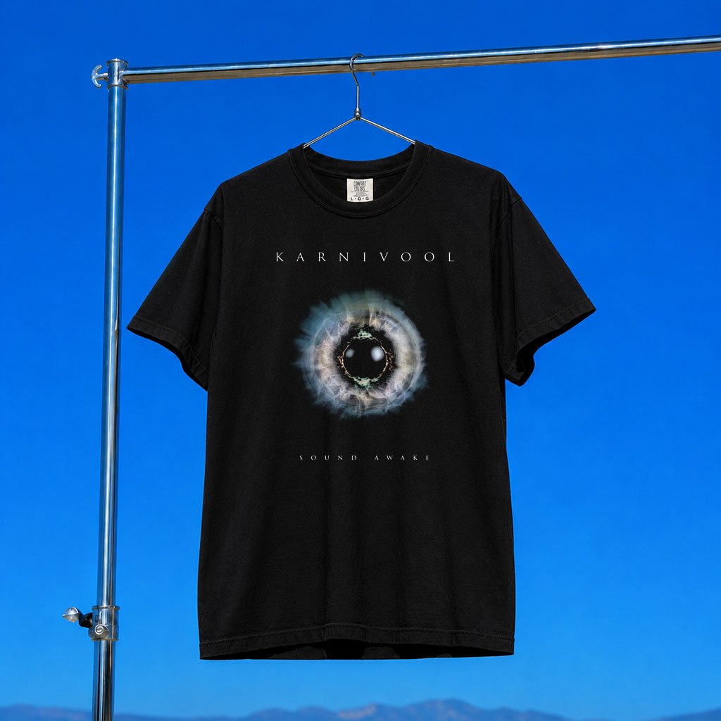 Karnivool Merch 2026 Sound Awake T-Shirt Black Gift Ideas For Rock Lovers