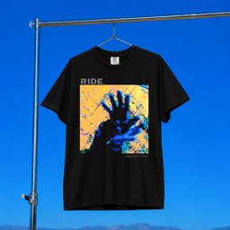 Ride Band Merch 2026 Vapour Trail Black T-Shirt Gifts For Rock Music Lovers