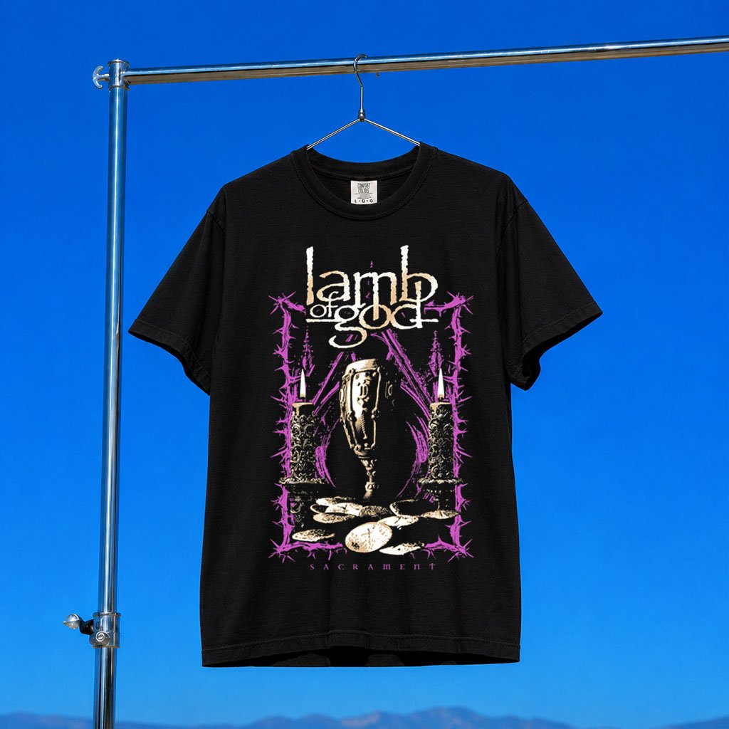 Lamb Of God Merch 2026 Offering And Chalice T-Shirt Sacrament Shirt Gift For Band Fans