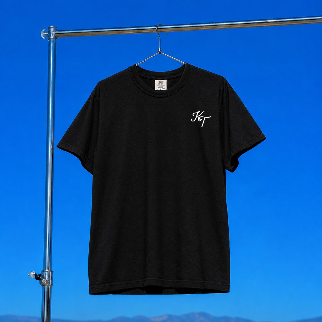 Kai Trump Merch 2026 KT T-Shirt Black Minimalist Shirt Gift For Brothers