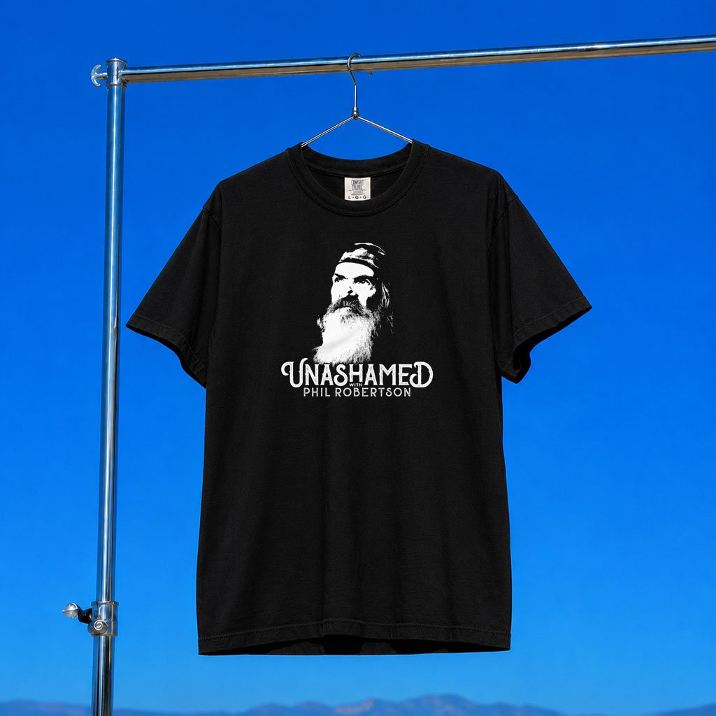 Unashamed Podcast Merch Phil Robertson 2026 Unashamed T-Shirt Gift For Podcast Fans