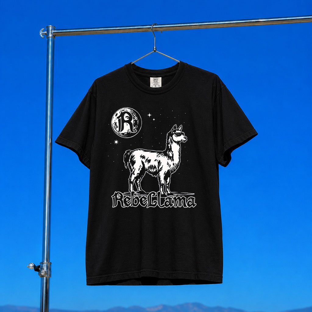 The Rebelution Merch 2026 Rebellama T-Shirt Black Presents For Rock Music Lovers