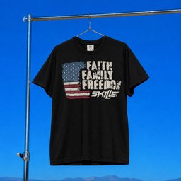Skillet Merch 2026 Faith Family Freedom T-Shirt Patriotic Shirt Gift For Rock Fans