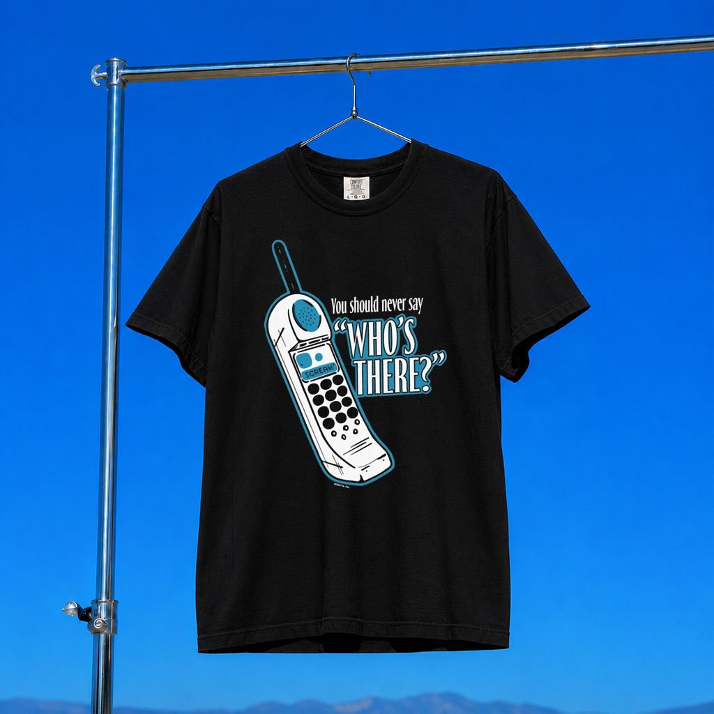 Scream Merch 2026 Scream Who_s There T-Shirt Gifts For A Horror Movie Fan