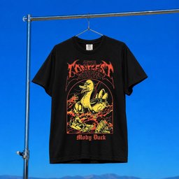 The Longest Johns Merch 2026 Moby Duck Black T-Shirt Unique Gifts For Music Lovers
