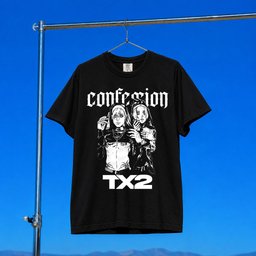 TX2 Merch 2026 Confession T-Shirt Black TX2 Shirt Gifts For People Who Like Music