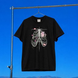 Temachii Merch 2026 Rib Cage Heart T-Shirt Gifts For Music Enthusiasts