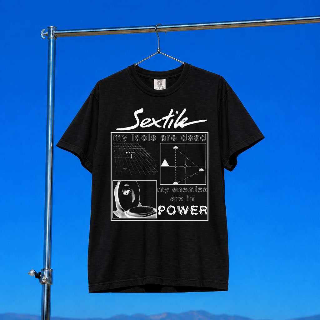 Sextile Merch 2026 My Idols Are Dead T-Shirt Gift Ideas For EDM Music Fans