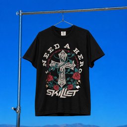 Skillet Merch 2026 Skillet Hero T-Shirt Presents For Rock Music Lovers