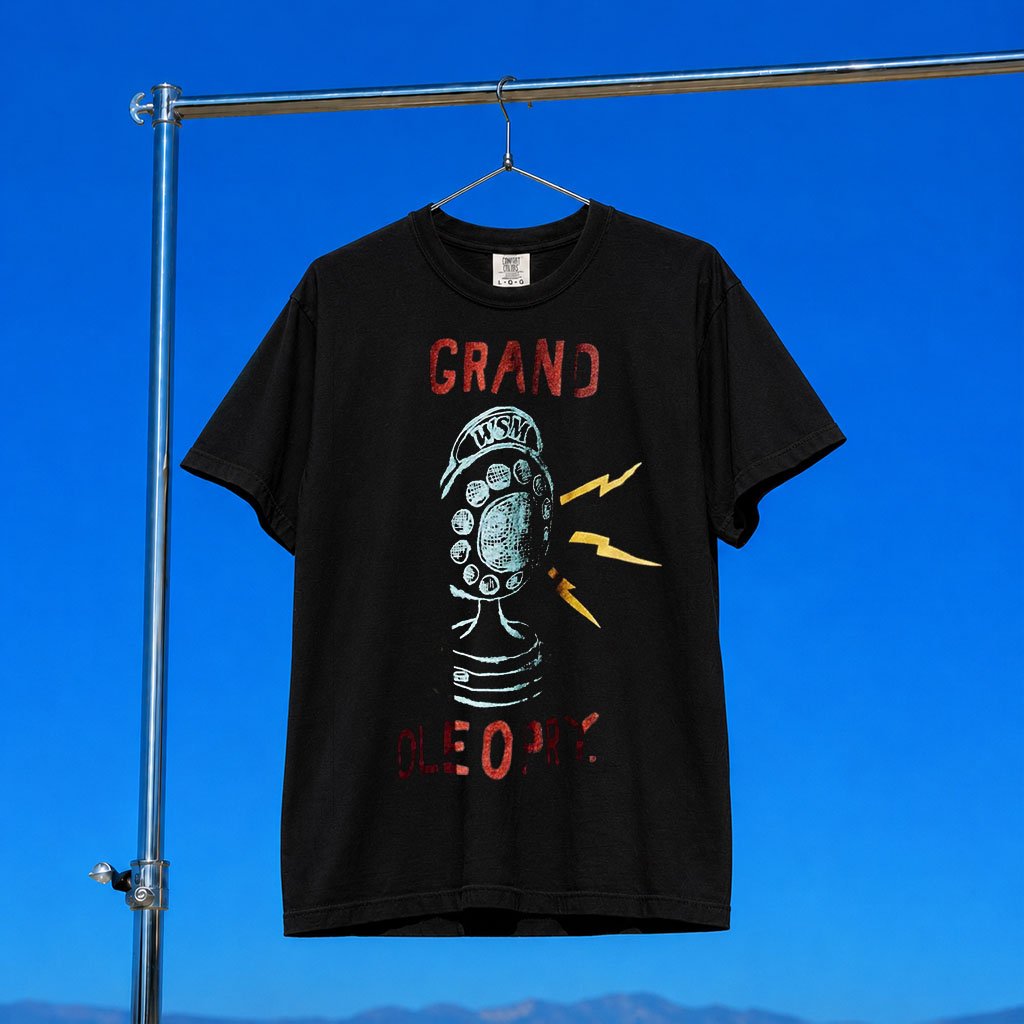 The Opry Shop Merch 2026 Opry Imogene Willie Retro Microphone T-Shirt Presents For Boyfriend