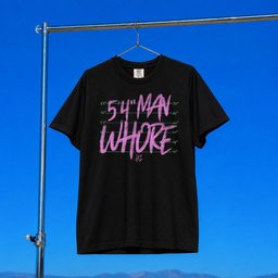 TX2 Merch 5_4_ Man Whore T-Shirt Black Mugshot Shirt 2026 Present For Brothers