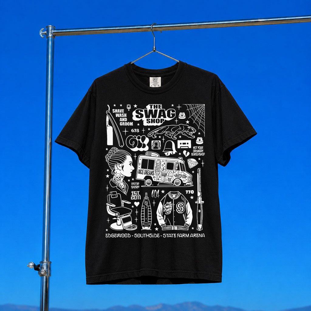 The SWAG Shop Merch 2026 SWAG And OG Mike Giant T-Shirt Black Gift For Husband