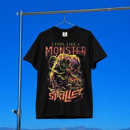 Skillet Merch 2026 I Feel Like A Monster T-Shirt Presents For Rock Lovers