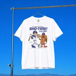 Foul Territory Merch 2026 Shohei Ohtani Animated Players T-Shirt Los Angeles Baseball Merch