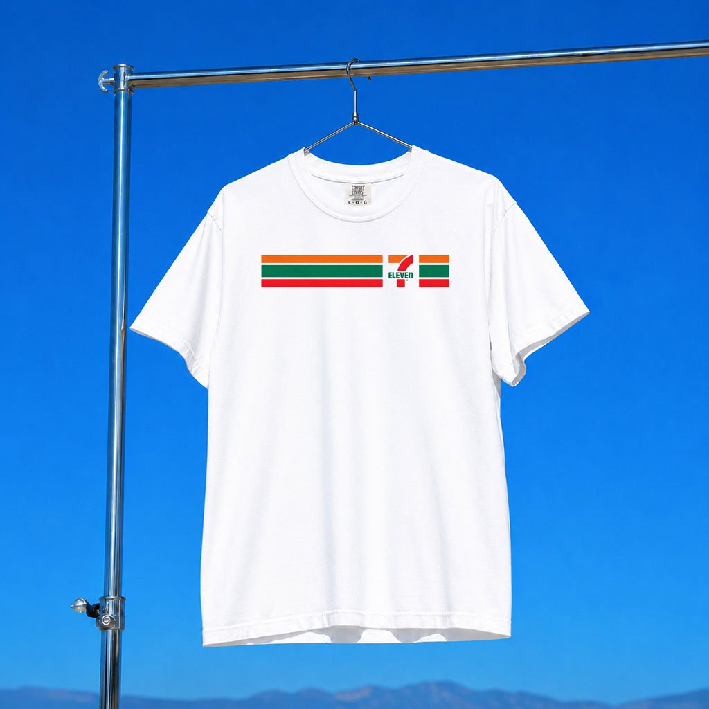 7 Collection Merch 2026 7-Eleven T-Shirt White Birthday Ideas For Boyfriend