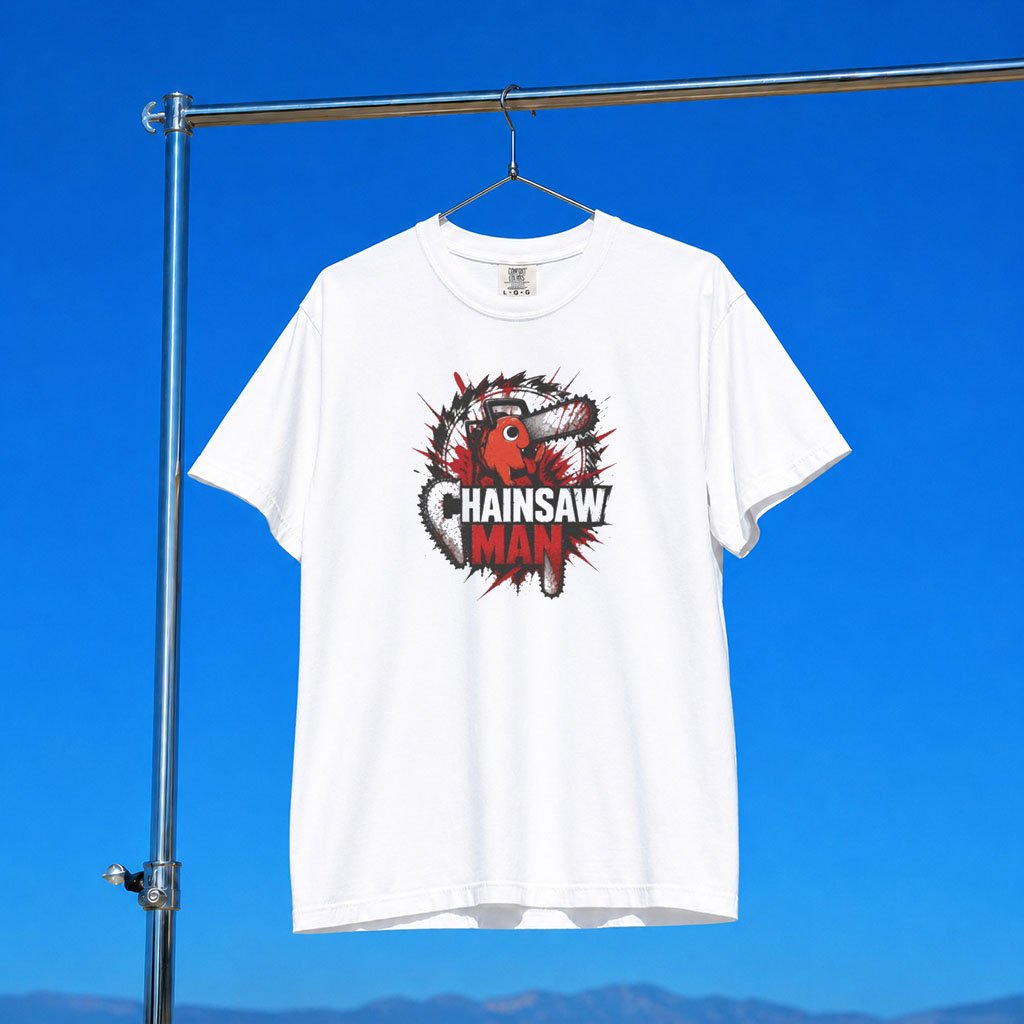 Chainsaw Man Merch 2026 Pochita T-Shirt Chainsaw Man Shirt Gift For Manga Lovers