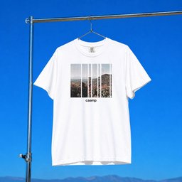 Caamp Merch 2026 Somewhere EP Cover T-Shirt White Best Gifts For Band Fans