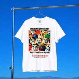 Cut Loose Merch 2026 Xanax T-Shirt This Is My Chosen Hell And I Can_t Save Myself Shirt