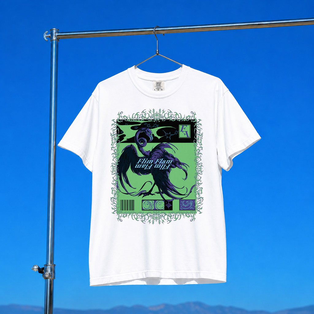 Flim Flam Merch 2026 Comic Cover White T-Shirt Birthday Presents For Boyfriend