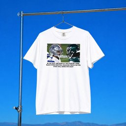 Church Dust Merch 2026 Carter T-Shirt Dallas Cowboys Vs Philadelphia Eagles Shirt Fan Gifts
