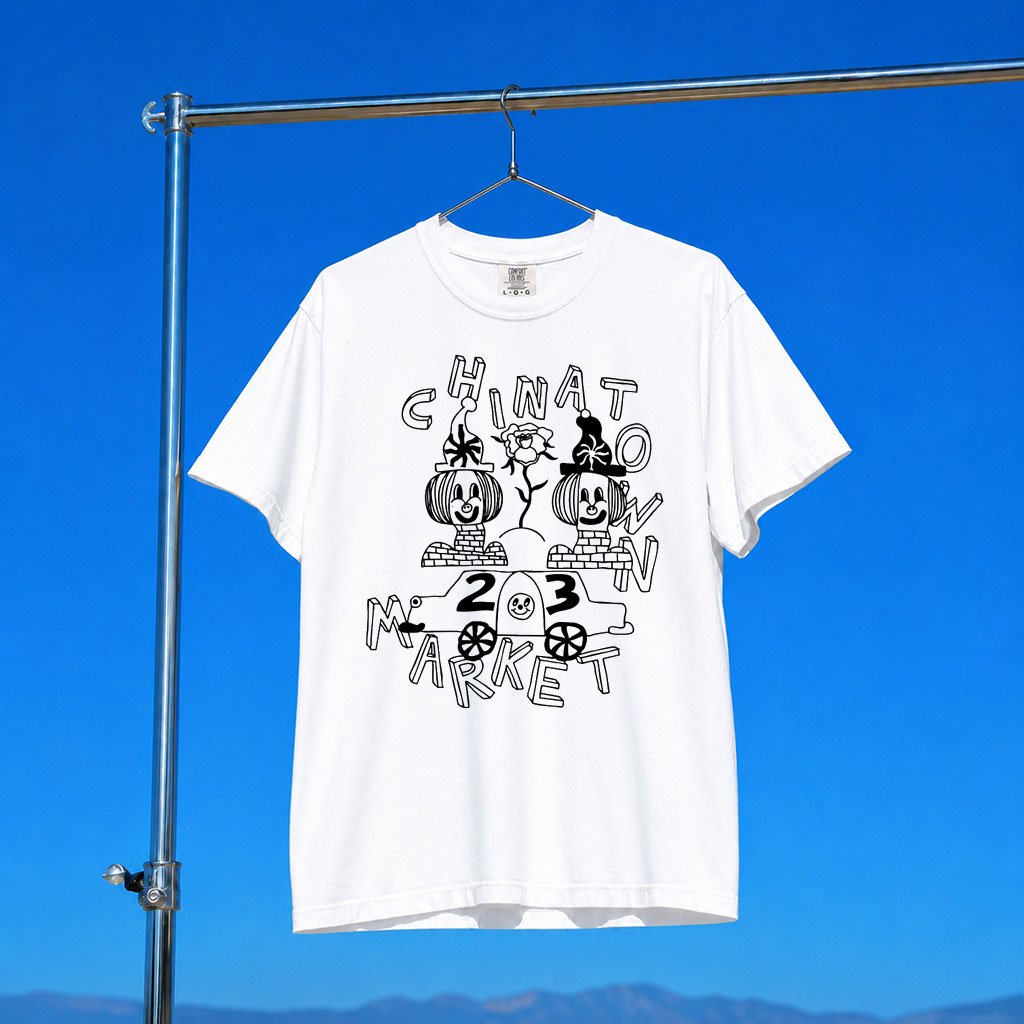 Chinatown Market Merch 2026 Joyride T-Shirt White Chinatown Market Clothing Gift For BFF