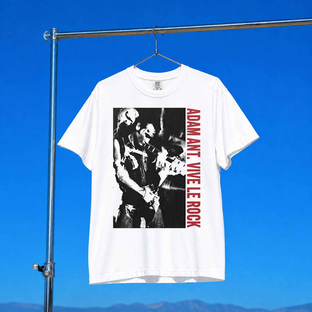Cortis Keonho Merch 2026 Adam Ant Vive Le Rock White T-Shirt Cortis Tour Merch Kpop Gear Gifts