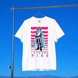 Hatsune Miku Merch 2026 Hatsune Miku New Wave White T-Shirt Vocaloid Shirt Gift for Fans