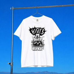 The Hives Merch 2026 THFFTH T-Shirt White Gifts For Rock Music Lovers