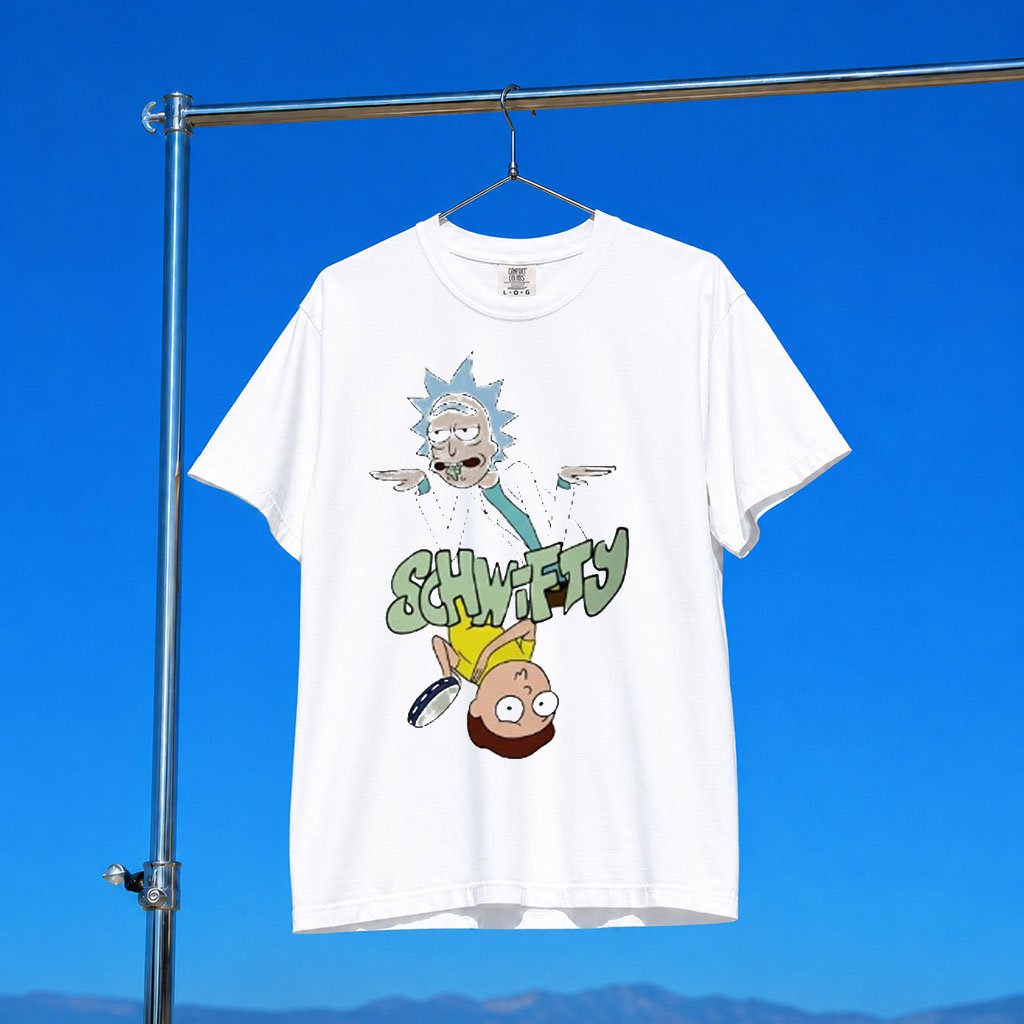 Rick And Morty Merch 2026 Rick And Morty Schwifty T-Shirt Gift For Sitcom Lovers