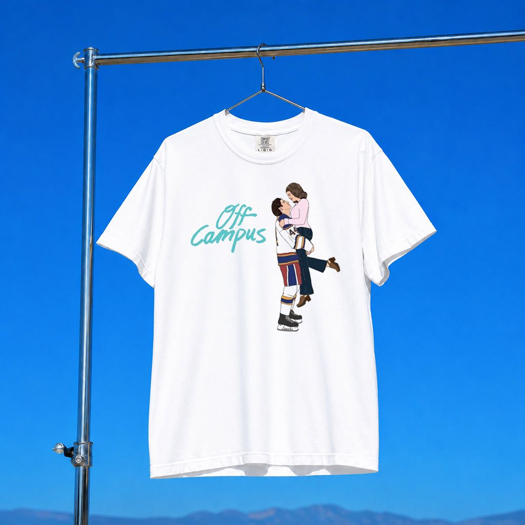 Off Campus Merch 2026 Off Campus T-Shirt White College Romance Book Lover Gifts